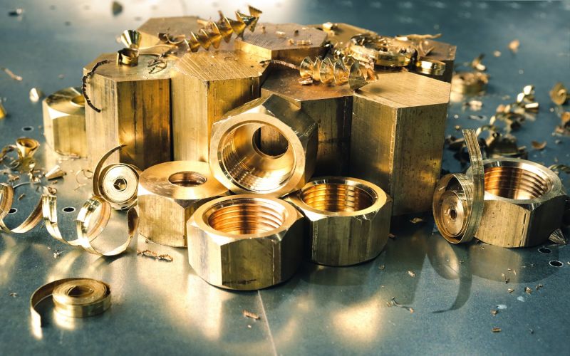 Custom Precision Copper Machined Parts and Components